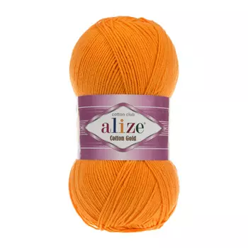 Пряжа ALIZE 'Cotton gold' (55%хлопок,45%акрил)ТУ (83 тыква)