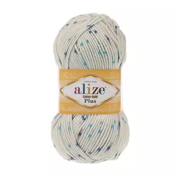 Пряжа ALIZE 'Cotton Gold Plus' 100гр., 200м. (55%хлопок, 45%акрил) ТУ (6827 секционный)