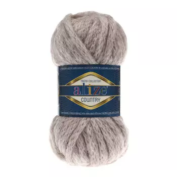 Пряжа ALIZE 'Country' 100гр. 34м. (20%шерсть, 55%акрил, 25%п/а) ТУ (152 беж меланж)