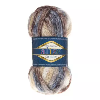Пряжа ALIZE 'Country' 100гр. 34м. (20%шерсть, 55%акрил, 25%п/а) ТУ (5036)