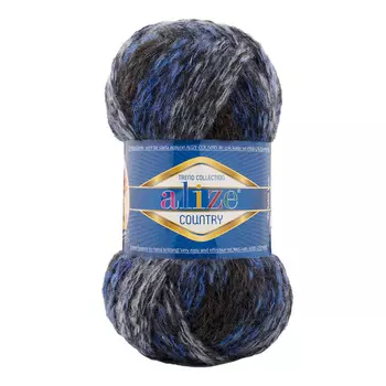 Пряжа ALIZE 'Country' 100гр. 34м. (20%шерсть, 55%акрил, 25%п/а) ТУ (6410)