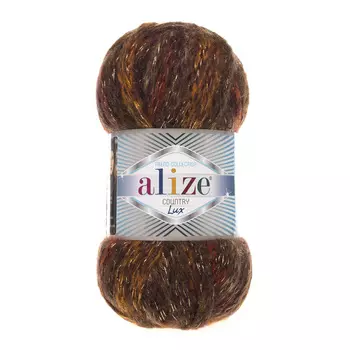 Пряжа ALIZE 'Country lux' 100гр., 32м. (20%шерсть, 25% полиамид, 52%акрил, 3% металлик) ТУ (5510 западный)