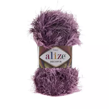 Пряжа ALIZE 'Decofur' травка 100гр. 110м. (100%п/э) ТУ (1361 вишня)
