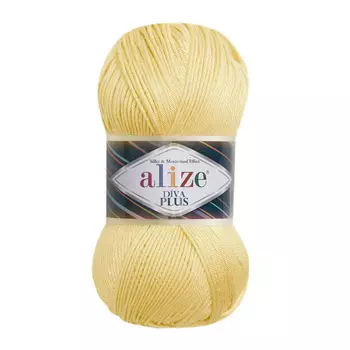 Пряжа Alize 'Diva Plus' 100г 220м (100% микрофибра акрил) (509 лимон)