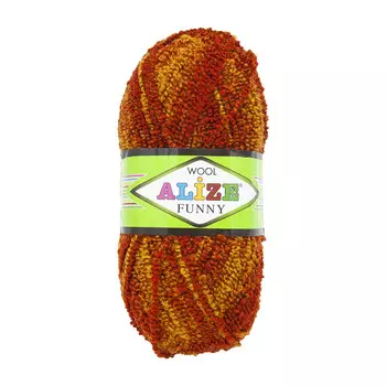 Пряжа ALIZE 'FUNNY' 100гр.,170м. (20%шерсть, 7%п/э, 73%акрил) ТУ (1328)