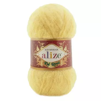 Пряжа ALIZE 'Kid royal' 50г, 500м (62%кид мохер, 38%акрил) ТУ (509 лимон)