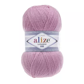 Пряжа ALIZE 'Lanagold 800' 100гр.,730м (49%шерсть, 51%акрил) (98 розовый)