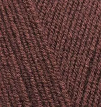 Пряжа ALIZE 'Lanagold fine' 100 гр. 390м (49%шерсть, 51% акрил) (583 каштановый)