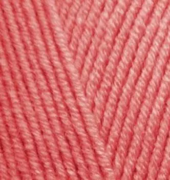 Пряжа ALIZE 'Lanagold fine' 100 гр. 390м (49%шерсть, 51% акрил) (154 коралловый)