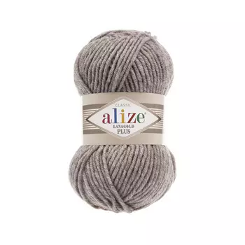 Пряжа ALIZE 'Lanagold Plus' 100гр. 140м (49% шерсть, 51% акрил) (207 светло-коричневый меланж)
