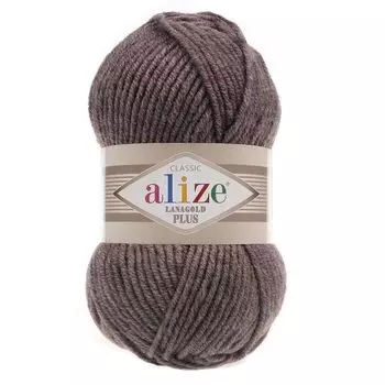 Пряжа ALIZE 'Lanagold Plus' 100гр. 140м (49% шерсть, 51% акрил) (240 бежевый меланж)