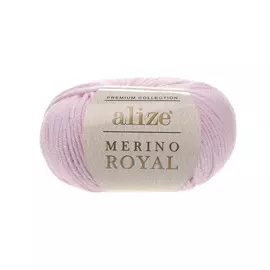 Пряжа Alize 'Merino Royal' 50г 100м (100% шерсть) (31 светло-розовый)