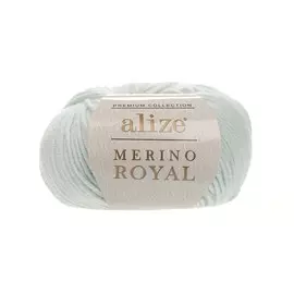 Пряжа Alize 'Merino Royal' 50г 100м (100% шерсть) (522 мята)