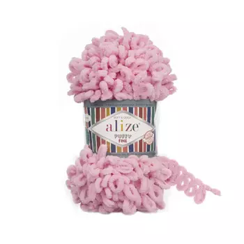 Пряжа Alize 'Puffy Fine' 100г 14м (100% микрополиэстер) (638 пион)