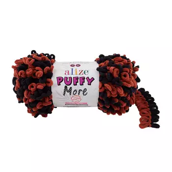 Пряжа Alize 'Puffy More' 150г 11,5м (100% микрополиэстер) (6262)