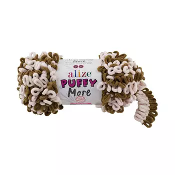 Пряжа Alize 'Puffy More' 150г 11,5м (100% микрополиэстер) (6264)