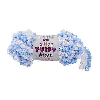 Пряжа Alize 'Puffy More' 150г 11,5м (100% микрополиэстер) (6266)
