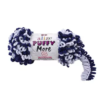 Пряжа Alize 'Puffy More' 150г 11,5м (100% микрополиэстер) (6279)
