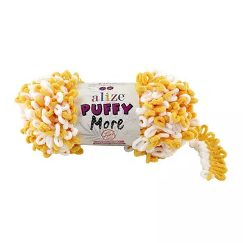 Пряжа Alize 'Puffy More' 150г 11,5м (100% микрополиэстер) (6282)