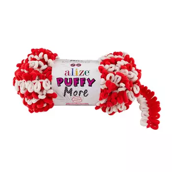 Пряжа Alize 'Puffy More' 150г 11,5м (100% микрополиэстер) (6286)