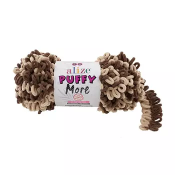 Пряжа Alize 'Puffy More' 150г 11,5м (100% микрополиэстер) (6287)