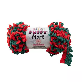 Пряжа Alize 'Puffy More' 150г 11,5м (100% микрополиэстер) (6292)