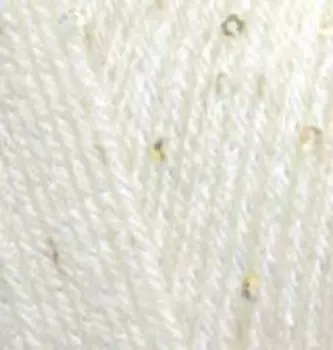 Пряжа ALIZE 'Sal abiye' 100гр. 410м. (5%пайетки, 5% мет.,80%акрил, 10%п/э) (62)