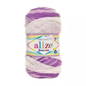 Пряжа ALIZE 'SEKERIM BATIK' 100гр. 320м (100% акрил) (7254 секционный)