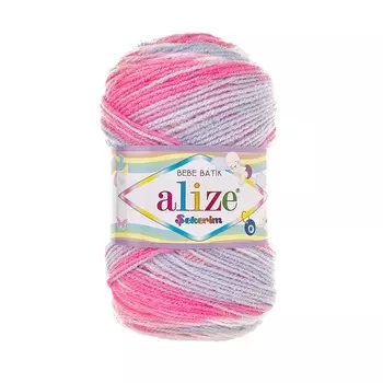 Пряжа ALIZE 'SEKERIM BATIK' 100гр. 320м (100% акрил) (7253 секционный)