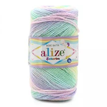 Пряжа ALIZE 'SEKERIM BATIK' 100гр. 320м (100% акрил) (2132 секционный)
