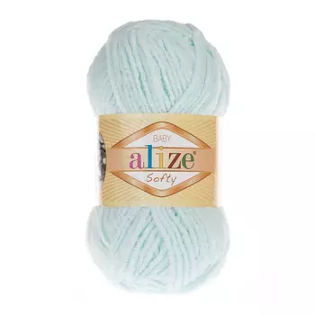 Пряжа ALIZE 'Softy' (100% микрополиэстер) (15 водяная зелень)