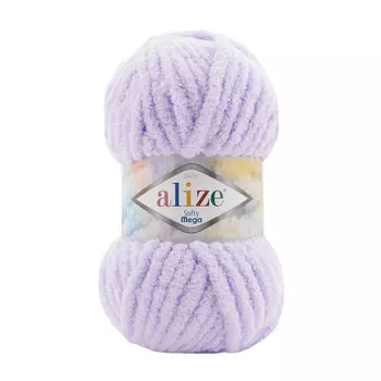 Пряжа ALIZE 'Softy Mega' 100гр. 70м (100% микрополиэстер) (146 лаванда)