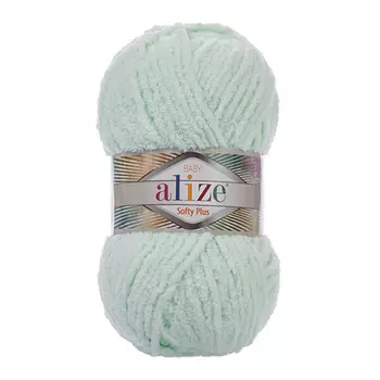 Пряжа Alize 'Softy Plus' 100г 120м (100% микрополиэстер) (464 мята)