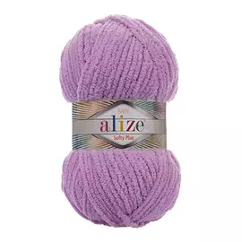 Пряжа Alize 'Softy Plus' 100г 120м (100% микрополиэстер) (47 сирень)