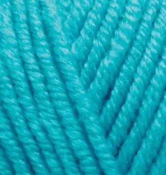 Пряжа ALIZE 'Superlana maxi' 100гр. 100м. (75% акрил, 25%шерсть) ТУ (287 светло-бирюзовый)