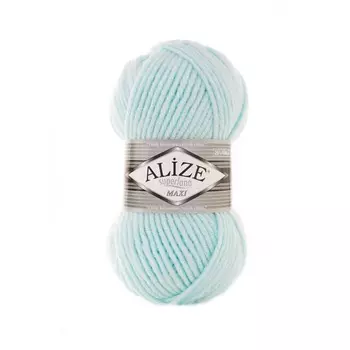 Пряжа ALIZE 'Superlana maxi' 100гр. 100м. (75% акрил, 25%шерсть) ТУ (522 мята)