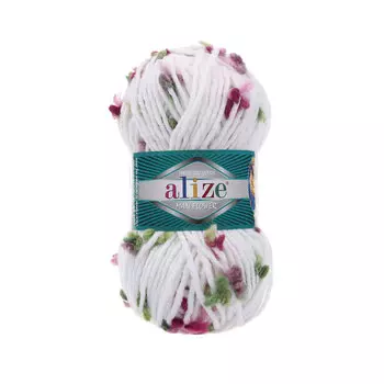 Пряжа ALIZE 'Superlana Maxi Flower' 100гр. 80м. (25%шерсть, 70%акрил, 5%п/а) (5071)