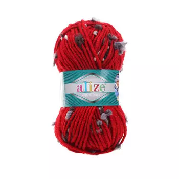 Пряжа ALIZE 'Superlana Maxi Flower' 100гр. 80м. (25%шерсть, 70%акрил, 5%п/а) (5080)