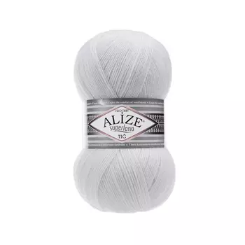 Пряжа ALIZE 'Superlana TIG' 100гр. 570м. (25%шерсть, 75%акрил) (698 лунный камень)