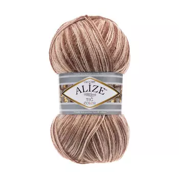 Пряжа ALIZE 'Superlana TIG COLOR' 100гр. 570м. (25%шерсть, 75%акрил) (51838 секционный )