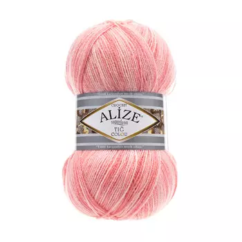 Пряжа ALIZE 'Superlana TIG COLOR' 100гр. 570м. (25%шерсть, 75%акрил) (51845 секционный )