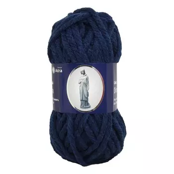 Пряжа Astra Premium 'Диона' 200гр. 60м (22% шерсть, 78% акрил) (16 синий)