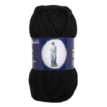 Пряжа Astra Premium 'Диона' 200гр. 60м (22% шерсть, 78% акрил) (2 черный)