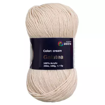 Пряжа Astra Premium 'Галатея' 100гр. 250м (100% акрил) (11 суровый)