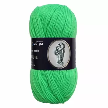 Пряжа Astra Premium 'Галатея' 100гр. 250м (100% акрил) (17 салат неон)
