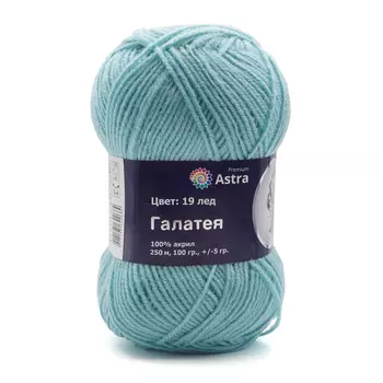 Пряжа Astra Premium 'Галатея' 100гр. 250м (100% акрил) (19 лед)