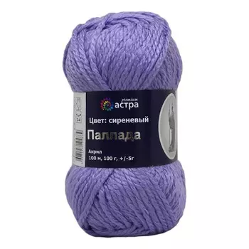 Пряжа Astra Premium 'Паллада' 100гр. 100м (100% акрил) (06 сиреневый)