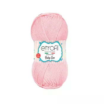 Пряжа Etrofil 'BABY CAN' 100гр 250м (100% антипиллинговый акрил) (80034 пудровый)