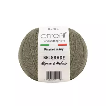 Пряжа Etrofil 'BELGRADE' 50гр 125м (10% кид мохер, 5% беби альпака, 55% полиамид, 30% вискоза) (06095 светло-коричневый)