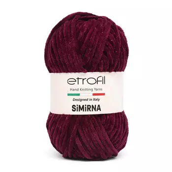 Пряжа Etrofil 'SIMIRNA' 100гр. 120м (92% полиэстер, 8% люрекс) (70609 фиолетовый)